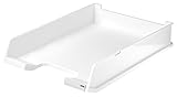 HAN 10203-12, Briefablage Deluxe, stapelbar und verkettbar, mit Clip, 3er Set, weiß