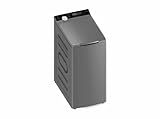 HEINNER HWM-TL8013IVKSA+++ Toplad-Waschmaschine - 8 kg, 1300 U/min, 15 Programme, LED-Display, Wechselrichtermotor, Energieklasse A, 5 Jahre Garantie (Anthrazit)