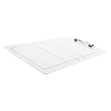 CONGARTENO PVC Volleyball Taktikboard für Trainer Wiederbeschreibbares Coaching Board Langlebiges Volleyball Trainingszubehör Klare Drucke für Spielanalyse und Strategieanpassung