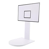 HONMEET Tragbarer Basketballkorb mit PVC mülltonnenhalter für Indoor Mini Basketballboard für Schlafzimmer und Büro Leiser Basketballständer für Altersgruppen Einfache Montage Spaßiges