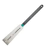 wolfcraft Japansäge I 6951000 I Beidseitig verzahnte Ryoba Handsäge I Ideal für die Bearbeitung von Holz und Kunststoff sowie für Fußleisten I 240 mm Sägeblatt