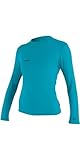 ONeill Trvlr Hybrid-Sonnenshirt für Damen, langärmelig, Türkis – UV-Sonnenschutz und LSF-Eigenschaften