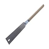 Juqoyue Japanische Zugsäge SK5, Doppelschneidig, 6-10/17 TPI, Säge für die Holzbearbeitung, Langlebige Schnittzähne, Doppelseitig für Säge