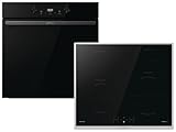 Gorenje Dark Pepper Set SID - Backofen BOS6737E20FBG + Induktionskochfeld GI6401BX autark
