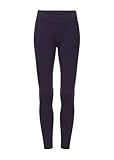 Kerrits Coolcore Reithose für Kinder, mit vollem Bein, kühlende Reitleggings mit Silikongriff und Taschen, Plumnoir, S