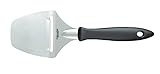 Fiskars Käsehobel mit rostfreier Stahlklinge, Kunststoff/Edelstahl, Länge: 21,5 cm, Essential, Schwarz/Silber, 1065587, Metallic