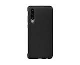 Huawei Handy Hülle für Huawei P30, Booklet 'Wallet Cover', Handytasche, Smartphone Hülle, Schwarz