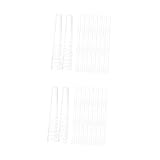 WOFASHPURET 120 Stck. Pinzetten Schutzkappen Transparent Silikon Spitzenabdeckungen für Wimpernverlängerung Pinzetten Schutzhüllen Langlebiger Schutz für Wimpern Zubehör