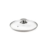 IBILI - 971618 - Glasdeckel, Knauf aus Edelstahl, 18 cm