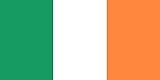 Premium Fahnen Flagge - 90 x 150 cm / 150 cm 90 cm - aus Polyester mit goldenen Ösen - Langlebig und Wetterfest (Irland)