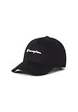 Champion Unisex Lifestyle Caps-802410 Baseballkappe, Schwarz, Einheitsgröße