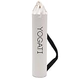 YOGATI Yogatasche aus Baumwolle mit verstellbarem Gurt. Transporttasche für Yoga- und Sportmatten. Sporttasche für Männer und Frauen. Tasche für Yogamatten.