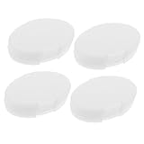 Warmhm 50 Stück Teiliges Feuchttücher Flip Deckel Wiederverwendbarer Wasserdichter Kunststoffverschluss Passgenau für Feuchttücherbox Schützt vor Austrocknung Einfache Einhandbedienung