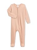 Colored Organics Peyton Babyschlafsack aus Bio-Baumwolle, mit Reißverschluss, Blush, 6-12 Monate