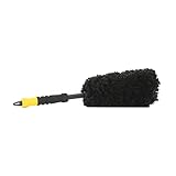 Meguiar's Supreme Wheel Brush Medium - Felgenbürste - Sichere Felgenreinigung, Dichter Mikrofaserflor, Abgewinkelter Schaft, X1902EU