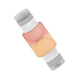 Reiseflaschen für Toilettenartikel, Quetschbare doppelseitige Röhren, Reisegröße, für Spülung, Mundwasser, Flüssigseife, Lotion, Sonnencreme, Haargel, Cremes, Körperwäsche