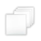 ENOVALITE 4er Pack LED-Panel 60x60cm Rasterleuchte, flache Deckenleuchte - 36W 3600lm 4000K Neutralweiß - inkl. Marken-Netzteil 230V - Einbauleuchte für Armstrong Rasterdecke