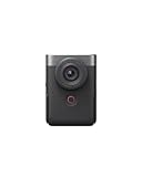 Canon PowerShot V10 Vlogging Starter Kit Kompaktkamera Digitalkamera silber (Weitwinkel Objektiv, 4k Kamera Videokamera, klappbares Touch-Display, Stereo-Mikrofon, Stativ, Streaming, Content Creation)