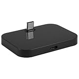 Fozriybefy Handy Desktop Typ C Station Halter Handy USB-C Station Docking Station Schwarz