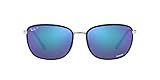 RAY-BAN SONNENBRILLE *RB 3705 9144/4L* NEU Blau - Polarisiert