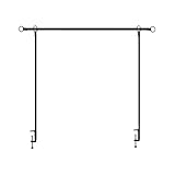 Tischbogen, 117-208 cm Längenverstellbarer Rahmen, Ballon Display Halloween Bogenständer, Für Hochzeit Geburtstag Feiertag Studio Girlande Ballon Fotoshooting Stand Catering Eingangsbereich