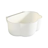 Wickeltisch Organizer, wickelkommode organizer,Wickeltisch Organizer Zum AnhäNgen, WaschschüSsel Baby FüR Wickeltisch, Auffangschale, KüChenabfalleimer FüR HausmüLl Aufbewahrung (001Weiß)
