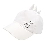 SOIMISS Cartoon Dinosaur Print Baseballhut Outdoor Sonnenschutz Cap für Jungen und Mädchen Atmungsaktiv und Stylisch für Freizeitaktivitäten
