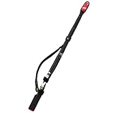 Angelrutengurt Set - Praktischer Rutenhalter mit verstellbarer Länge, sichere Schutzhülle für Köderruten, bequemer Schultergurt, langlebige Rutentasche | Optimal für Angler Outdoor Wasser Sport Freize