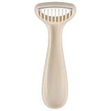 IMIKEYA Manueller Körperhaartrimmer aus Edelstahl Abs Sanfter Peeling Rasierer für Frauen Leicht Tragbar Präzise Schneidkanten für Achsel und Beinhaare für Reisen