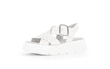 Gabor Damen Plateausandalen, Frauen Sandalen,Best Fitting,offene Schuhe,Strandschuhe,Plateausandaletten,Dicke Sohle,Latte (Uni),37.5 EU / 4.5 UK