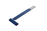 OCHSENKOPF Stichaxt, für Holz, 3-schneidig, Seitenfasen, Schneidenbreite 45 mm, poliert, 450 mm lang, Stahl, OX 410-4500, Blau