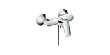 hansgrohe Logis - Duscharmatur Aufputz für 1 Verbraucher, Mischbatterie Dusche, Einhebelmischer, Chrom, 71600000