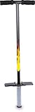 small foot Pogo Stick, Hüpfstange für Kinder ab 5 Jahren, im coolen Design gestaltet, belastbar bis 50 kg, Schwarz, 9503, 1 Stück