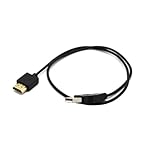 Fazvncv Upgrades Stecker auf USB-Stromkabel, 0,5 m, ABS-USB-Ladekabel, einfache Installation, geeignet zum Aufladen von Geräten