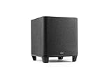 Denon Home Wireless-Subwoofer mit HEOS Built-in, WLAN, Class-D Hochleistungsverstärker, 8 Zoll Bass Box für Heimkino und Musik, Schwarz