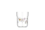 Mepal - Kinder-Trinkglas Mio - Trinkglas für Kinder - Kinderbecher ab 9 Monaten - Spülmaschinengeeignet - BPA-frei - 250 ml - Sunshine & Rainbow