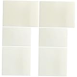 TEMPNAP 6Stücke Transparente Sticky Tabs Selbstklebende Memo Block für Schule Büro und Zuhause Repositionierbar Rückstände