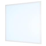 HOFTRONIC - LED Panel 62x62-6500K Kaltweiß - 36 Watt 4860 Lumen (135lm/W) - Rasterleuchte - Flimmerfrei - 5 Jahre Garantie - Deckenpanel - Lichtpanel