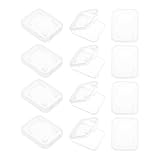 OUNONA 20 Stück Teiliges Memory Card Aufbewahrungsbox Kleiner Transparenter Karten Organizer Stoßfeste Schutzhülle für Speicherkarten Kompakt und Tragbar für MiniSD und andere kleine