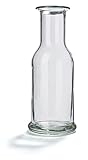 Stölzle Lausitz Glaskaraffe Purity / 2er Set Karaffen 500 ml/Hochwertige Karaffe Glas geeignet als Wasserkaraffe, Karaffe für Limonade, Weinkaraffe/bruchresistent und spülmaschinenfest Transparent