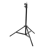 MTLAVISHE 51inch einstellbare Fotografie Leuchtständer Metallfoto Video Stativständer für Reflektoren Softboxes Lichter hochwertige Eisenkleidung resistent für Kameraaufnahmen