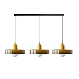Mid Century Moderne grüne Glas-Pendelleuchte Kronleuchter für Esszimmer Küche Insel Vintage nordischer Bauernhausstil mit weißer Glühbirne