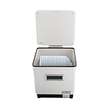 Edelstahl Geschirrspüler Klein 800w, Mini Spülmaschine Bis Zu 6 Geschirrsätze, 158℉ Hohe Arbeitstemperatur, 360° Rotierende Sprühstrah, Tischgeschirrspüler Für Wohnungen Schlafsäle Und Wohnmobile
