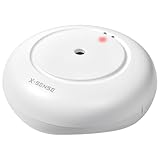 X-Sense STANDALONE Wassermelder mit Batterie, Wassersensor IP66, Mini-Wasserdetektor mit 110 dB Audio-Alarm, batteriebetrieben, Wasseralarm Melder für Küchen, Keller, Waschbecken, Boden und Pools
