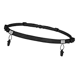 Xvilmaun Laufgürtel Für Startnummern - Sport Startnummern Gürtel Verstellbare Taille,Elastische Bauchbinde Für Outdoor Wettkämpfe