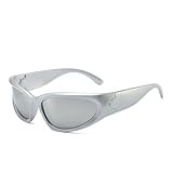 ZCCZJS Punk Sport Sonnenbrille für Männer Frauen Sonnenbrillen Männer Vintage Shades UV400