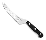 Arcos Käsemesser 190 mm aus Nitrum Edelstahl - Klinge 150 mm, Ergonomischer Griff aus Polyoxymethylen (POM) - Schwarz, Serie Universal