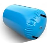 0.9 * 1.2M Air Rolle Turnen, Aufblasbare Barrel Gymnastik Rolle mit Pumpe, Gymnastik Yoga Turnmatte für Rückwärtsrolle & Flickflack, Airtrack Matte für Kinder & Erwachsene Indoor/Outdoor Wasserdicht