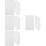 Uonlytech 4 Sätze Blanko Karten Für Diy Leere Notizkarten Beschriften Kreativkarten Für Bastelprojekte Vokabeln Nachrichten Und Tägliche Planung Und Tragbar 200 Stück * 4