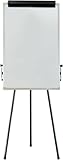 CONGRUI Stativ-Whiteboard, verstellbar, Flipchart-Staffelei, magnetisch, tragbar, Büro-Display, 59,9 x 89,9 cm